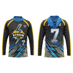 Kits d'uniformes de football américain 7 contre 7 pour équipes et clubs, avec impression par sublimation sur tissu, directement de l'usine OEM - Product Image 3