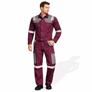 Combinaison de travail en coton pour homme, personnalisée, avec fonction antistatique, pour les travailleurs de chantier, vêtements de protection durables - Product Image 1