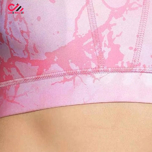 Sujetador Deportivo Sin Costuras de Alta Sujeción con Diseño Sublimado y Logotipo Personalizado de Calidad Premium 2026 para Mujer - Product Image 6