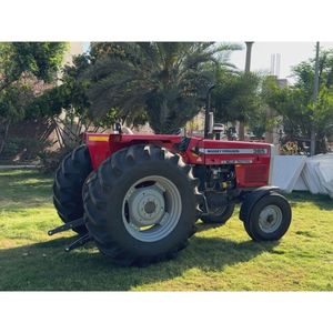 Tractor Massey Ferguson de alta resistencia MF 385 2WD 85 HP con accesorio de arado de disco para arado y cultivo - Product Image 2