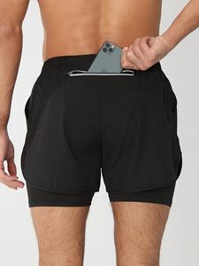 Pantalones Cortos Deportivos Premium para Hombre con Tela Ligera de Secado Rápido, Ideales para Maratón, Correr, Gimnasio - Product Image 2