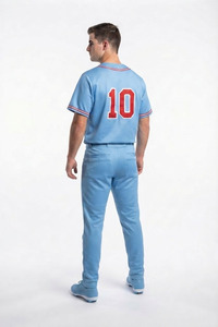 Uniformes Deportivos Personalizados para Equipos, Conjunto de Béisbol Sublimado, Transpirable, que Absorbe la Humedad, Jersey y Pantalones Cortos con Número de Jugador Impreso - Product Image 5