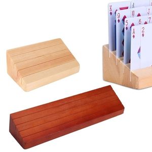 AZ ENTERPRISES Porte-cartes de visite en bois personnalisé fait main, couleur bois naturel, pour réception et bureau - Product Image 3