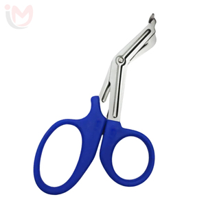 Tijeras Quirúrgicas de 5.5 Pulgadas, Acero Inoxidable, Herramienta Manual para Enfermeras, Mango Azul, Instrumento Clase I - Product Image 5