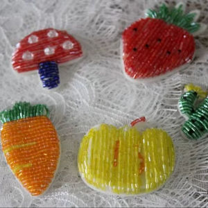 Abalorios con diseños florales y de estrellas, bonitos y personalizados, para uso diario, estilo de nueva tendencia, regalo para niña, para manualidades con cuentas - Product Image 1