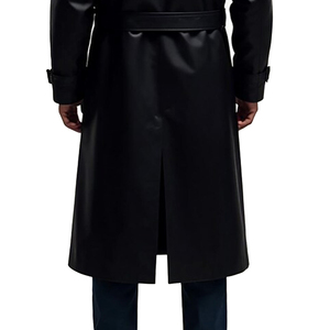 Top Best Quality <b>Men</b> Leather <b>Coat</b> Premium Genuine Leather Jacket Unique Color Custom Branding Wholesale Supplier - Product Image 5