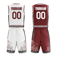 Ensemble de maillots de basket-ball personnalisés sans manches, uniforme d'équipe, shorts imprimés, kit sportif pour l'entraînement et les matchs du club