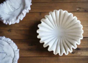 Cuenco de Ónix de Mármol Natural Hecho a Mano para Bodas y Fiestas, Diseño Moderno, Uso en Interiores, Acabado Premium - Product Image 3