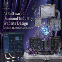 Logiciel IA pour WordPress et Shopify : Plugin pour la conception de sites web de l'industrie du diamant, applications mobiles Android/iOS, logiciel IA ERP et CRM