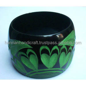 Bracelet en résine épaisse vert foncé torsadé, style extraterrestre exagéré, haute qualité, 1 pièce, pour femme, style vintage rétro - Product Image 2