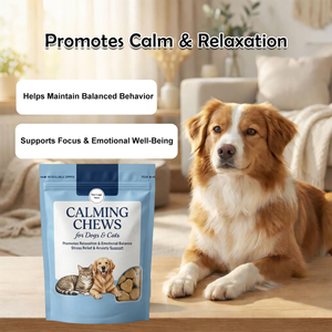 Calming Chews Hemp Oil Dogs Cats Organic Soft Treats Natural Stress Relief Anxiety Support Promotes Relaxation Emotional Balance - Product Image 6