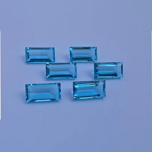 Cuarzo Azul Natural, Corte Facetado, Gema Calibrada |   Piedras Sueltas para la Fabricación de Joyería al por Mayor, Todos los Tamaños Disponibles para Venta al por Mayor - Product Image 3