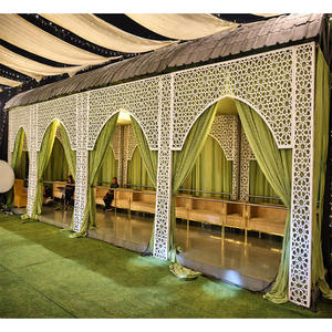 Elegantes Paneles Decorativos con Patrón Marroquí, Corte Láser, Estilo Mauricio, para Decoración de Bodas, Salones, Paneles Islámicos Jali, Marcos para Pabellones, Australia - Product Image 1