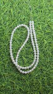 Perles de diamant moissanite blanches de 6 mm, facettées, pour la création de bijoux - Product Image 3