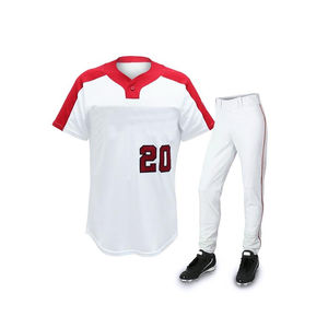 Uniformes de Béisbol de Poliéster Sublimados Personalizados, Cómodos, Ligeros, de Alta Calidad, en Varios Colores, que Absorben la Humedad - Product Image 1