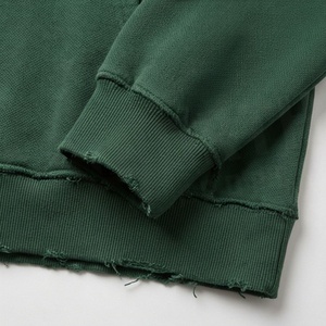 Sudadera con capucha de felpa francesa transpirable con cremallera, lavado ácido resistente al desgaste solar, anti-bolitas, talla grande, para mujer, ropa premium - Product Image 6