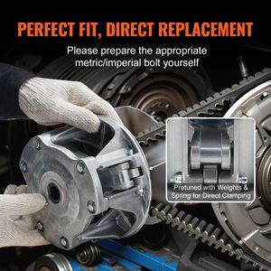 Kit Frizione Primaria con Pesi e Molle EBS per Polaris Sportsman 500 4x4 1998-2005, Bilanciamento Dinamico - Product Image 5