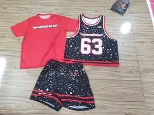 Uniformes de baloncesto personalizables Impresión por sublimación Camisetas de equipo de secado rápido Pantalones Ropa deportiva - Product Image 3