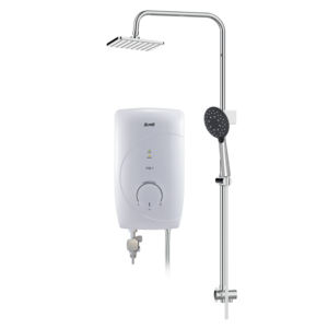 CX9EP Chauffe-eau électrique instantané blanc de haute qualité sans réservoir LED pompe intégrée murale anglaise pour la maison hôtel salle de bain - Product Image 3