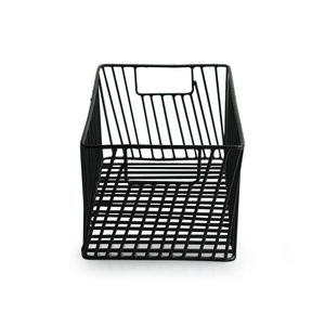 Iron Fruit <b>Basket</b> for Dining <b>Table</b> Black Handcrafted Metal Wire Fruit Bowl for Kitchen Countertop Multipurpose Storage <b>Basket</b> - Product Image 2