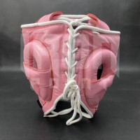Guantes de Boxeo Personalizables Color Rosa Bebé, de Primera Calidad, con Agarre Ergonómico, Cuero Vacuno, Acolchado Grueso de 4 Capas, Transpirables y de Secado Rápido