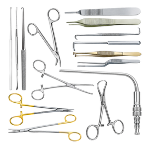 Juego de 27 Instrumentos Básicos para Cirugía de Oído, Acero Inoxidable, Reutilizables, Kit de Herramientas Quirúrgicas ORL para Exámenes y Procedimientos de Otología - Product Image 2