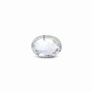 Saphir jaune ovale de 3,7 carats, pierre précieuse brute artisanale pour bijoux fins - Product Image 2