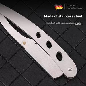 Stylish High-quality Plastic Handle Disposable Straight <b>Razor</b> for Men Safe Perfect Shave Paper-Coated Barber Shaving - Product Image 2