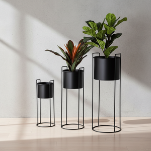 Support de Plante Métallique Minimaliste Moderne 2026 – Porte-Pot de Fleurs en Fer pour Intérieur et Extérieur, Décoration Maison et Jardin - Product Image 1