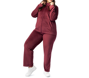 Conjunto Deportivo Personalizado con Logotipo, Unisex, Casual, Atlético, Transpirable, Ligero, con Cintura Elástica y Cremallera Completa, Pantalones y Sudadera con Capucha para Correr - Product Image 3