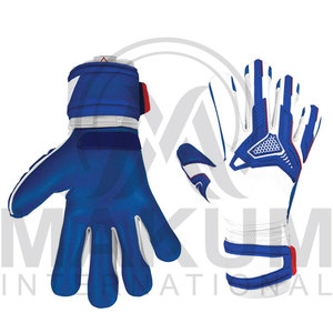 Guantes de portero de fútbol para hombre y mujer, color amarillo y negro, guantes de portero para entrenamiento de club. - Product Image 4