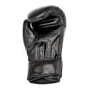 Adjustable Leather Kick Boxing <b>Gloves</b> Breathable <b>Moisture</b>-Wicking Hook Loop Closure Made for Strength Training Sparring Long - Product Image 2