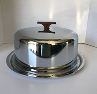 Dôme à gâteau en acier inoxydable de bonne qualité, artisanat poli miroir, outils pour gâteaux, objet décoratif de table à bas prix