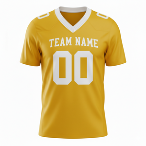 Maillots de football personnalisés pour adultes, manches courtes, maille respirante, séchage rapide, antibactériens, option grande taille, devant - Product Image 4