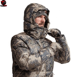 Veste de chasse unisexe TriPro Sports Premium camouflage à capuche, imperméable, coupe-vent, chaude, rembourrée, softshell, personnalisable - Product Image 6
