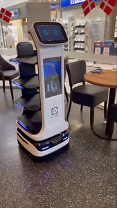 <span class=keywords><strong>Robot</strong></span> de livraison commerciale MiCity Hotel Restaurant Dish Recycle Service Trolley <span class=keywords><strong>Robot</strong></span> alimentaire pour des opérations de restaurant efficaces - Product Image 4
