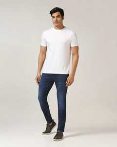 Camiseta Casual al por Mayor para Hombre, Camiseta de Algodón de Manga Corta, Camiseta Blanca sin Estampado, Personalización de Marca, Proveedor de Ropa de Marca Privada OEM - Product Image 4