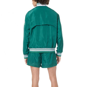 ชุดเซ็ตเสื้อแจ็คเก็ตวินด์เบรกเกอร์แบบสองชิ้นพร้อมกางเกงขาสั้น  ซิปหน้า  ผ้าไนลอน โพลีเอสเตอร์  ชุดวอร์มผู้ชาย - Product Image 6