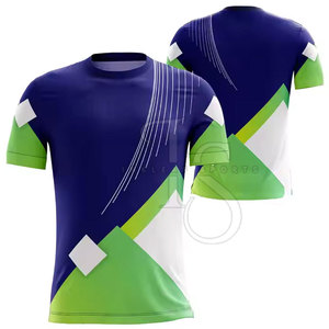 Nouveaux T-shirts de sport personnalisés avec logo imprimé, respirants, à séchage rapide, écologiques, de haute qualité, 100% polyester, vente en gros à prix réduit - Product Image 2