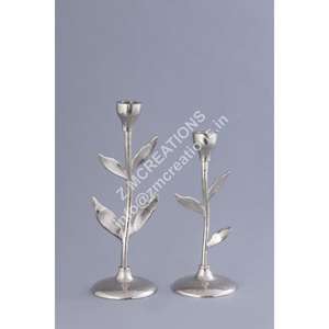 Ensemble de 2 bougeoirs en forme de pétales de rose, décoration pour fêtes d'anniversaire, porte-bougie de table, résistance à la chaleur, respectueux de l'environnement - Product Image 1