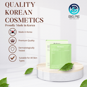 For Refreshing Herbal Sea Kelp Moisturizing 4-Sheet Functional Facial <b>Mask</b> for All Skin Types - Product Image 3