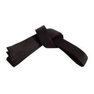 Ceinture de karaté personnalisée brodée promotionnelle avec nom et logo personnalisés, unisexe, arts martiaux, séchage rapide - Product Image 1