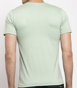 เสื้อยืดคอกลมแขนสั้นผู้ชาย ผ้าฝ้าย 100% สวมใส่สบาย แห้งเร็ว ระบายอากาศดี เป็นมิตรกับสิ่งแวดล้อม รับผลิตตามแบบ OEM - Product Image 3