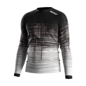 Maillot de bain unisexe à manches longues, anti-UV, à séchage rapide, éco-responsable, extensible, pour la plage, la gym et le surf - Product Image 6