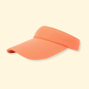 Canvas Tennis Cap for Running Blank Fashion Cycling Visor OEM Lightweight Closure Sports Sun Adjustable Back Wholesale Custom - Product Image 1