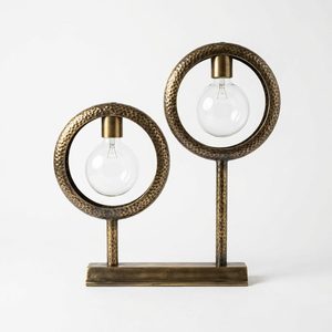 Jarrón de latón hecho a mano de 24 cm, latón antiguo, con dos aros, para propagación de plantas, regalo para decoración del hogar, hoteles y bodas - Product Image 6