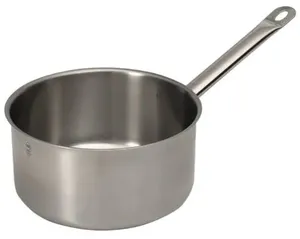 Modern Eco-Friendly Stainless Steel <b>Sauce</b> <b>Pan</b> with Heavy-Duty Base for Oil-Free Cooking and Nonreactive Surface - Product Image 6