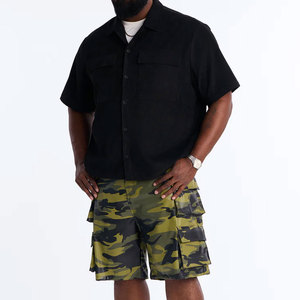 Glory Custom Wholesale - Pantalones Cortos Vaqueros Personalizados ZY para Hombre, Estilo Y2K, con Bolsillo Trasero Bordado, Estilo Urbano, Holgados, para Skate - Product Image 3