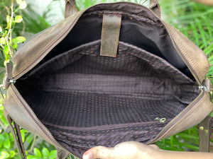 Real Handmade Full Grain <b>Leather</b> Messenger <b>Bag</b> <b>Laptop</b> <b>Bag</b> Multipurpose <b>Bag</b> - Product Image 4