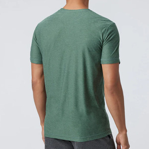 เสื้อยืดผ้าฝ้าย 100% เป็นมิตรกับสิ่งแวดล้อม ระบายอากาศได้ดี แห้งเร็ว ปรับแต่งได้ มีหลายขนาดและสี - Product Image 2